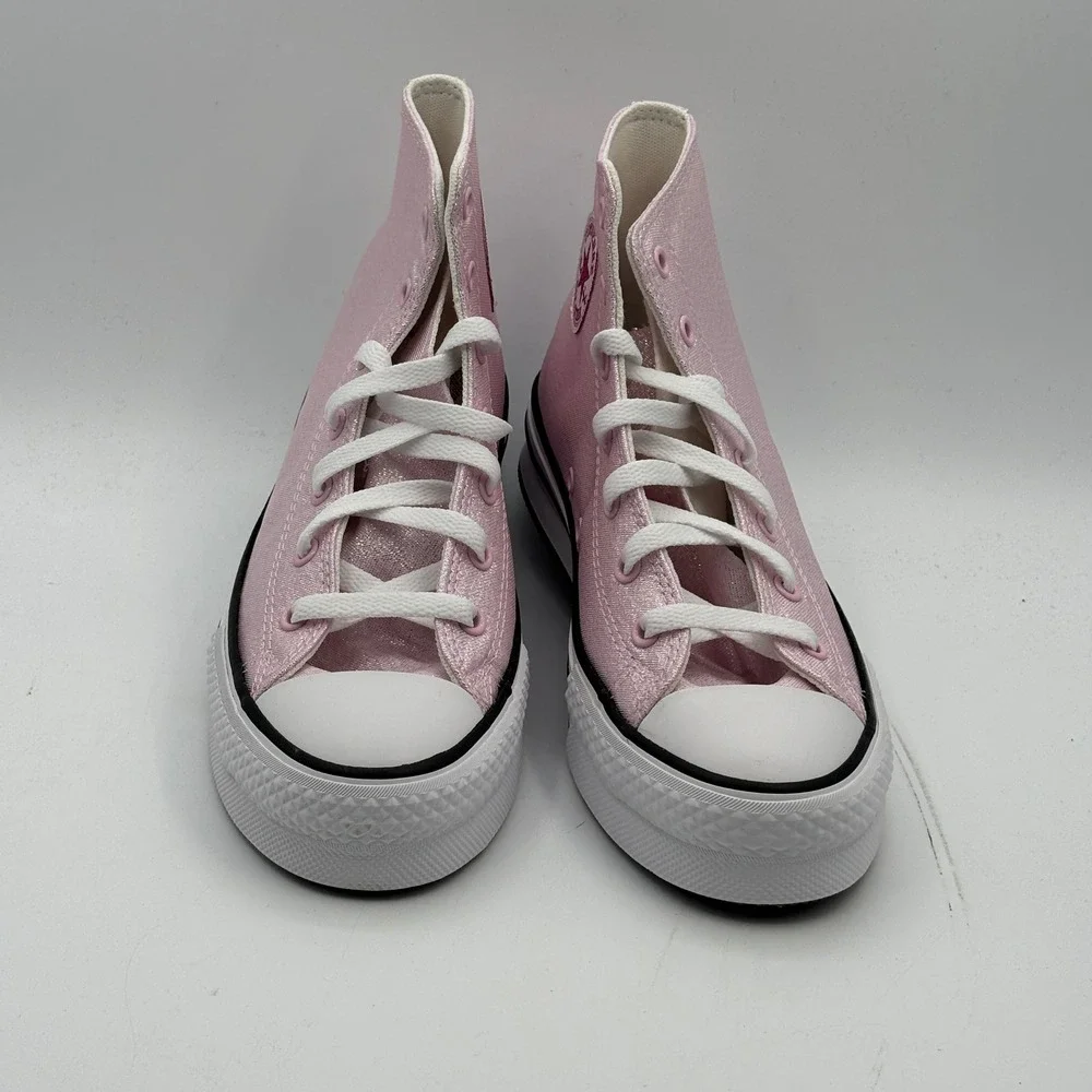 Converse CTAS Eva Lift Hi Shoes Kids Size 5 Pink White Black Lifestyle A17127F